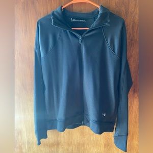 Women’s  Under Armour light jacket. Size women’s medium. Never worn.